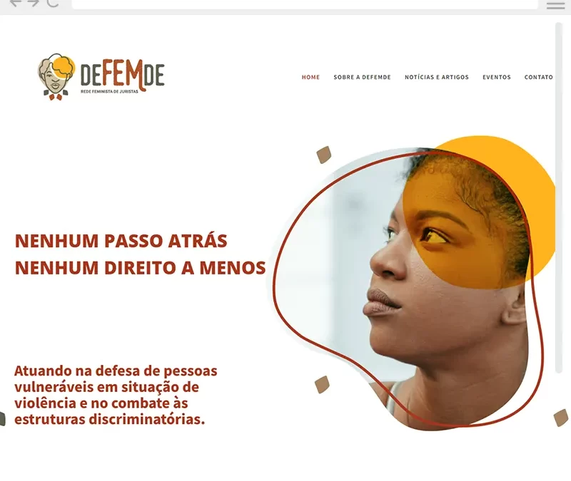 Desenvolvimento Web para Ong deFEMde